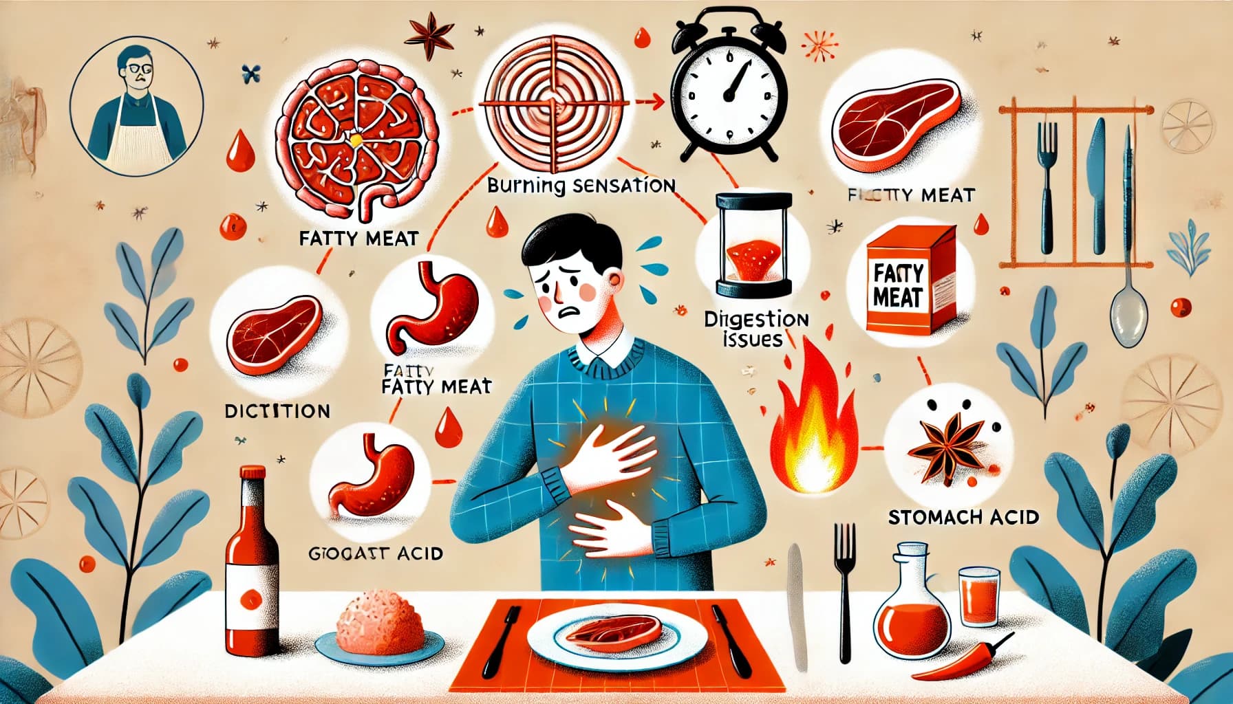 Kenapa Makan Daging Beberapa Hewan Bikin Perut Terasa Panas? Ini Alasannya